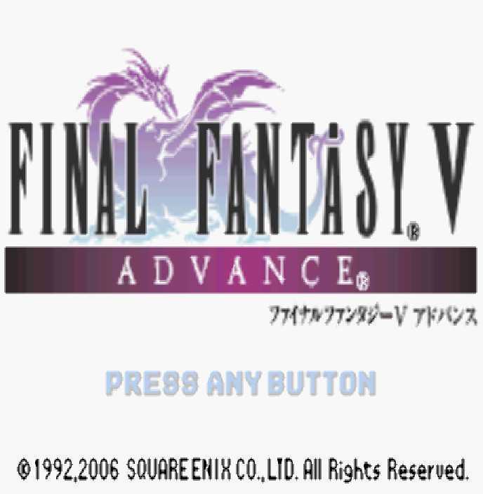 [GBA]gba 最终幻想5A汉化版下载 最终幻想5A中文版下载