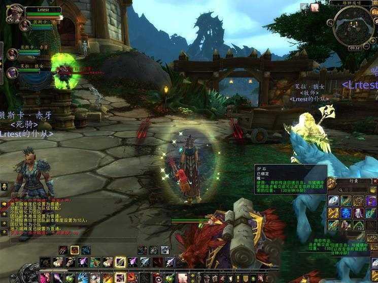 WOW单机版游戏7.35_110级AI机器人非网易魔兽世界新职业新种族