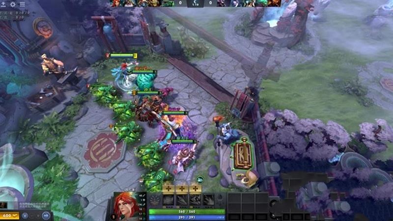 网单dota2单机版 可局域网本地离线学习版游戏