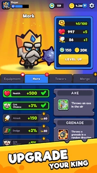 塔王争霸（大量货币）