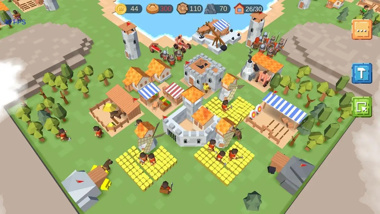 中世纪RTS（强制使用货币）