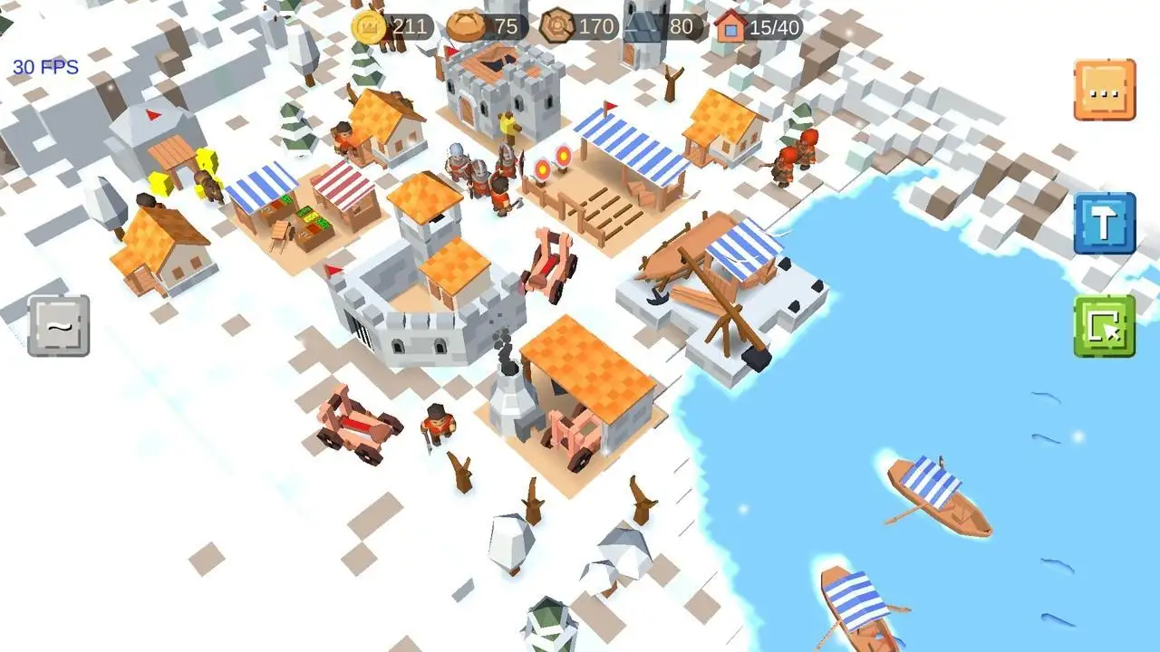 中世纪RTS（强制使用货币）