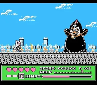 忍者猫 (v1.11)[汉化你妹汉化组汉化](JP)[ACT](4Mb)