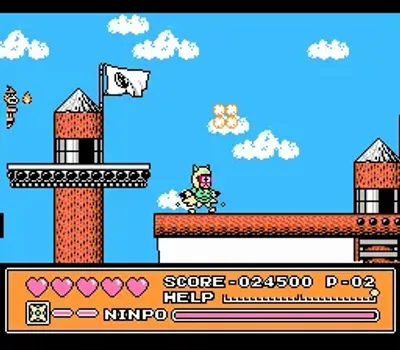 忍者猫 (v1.11)[汉化你妹汉化组汉化](JP)[ACT](4Mb)