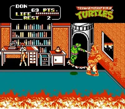 Teenage Mutant Ninja Turtles II - The Arcade Game (USA)