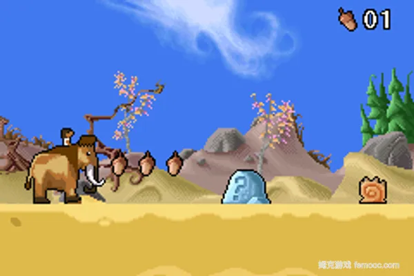 冰河世纪 Ice Age(US)(M3)(Ubi Soft)(32Mb)