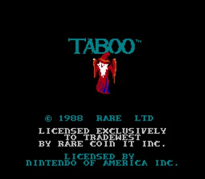 Taboo - The Sixth Sense (USA) (Rev 1)