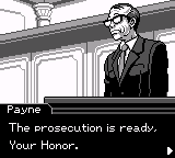 逆转裁判1 第一章 GB 版