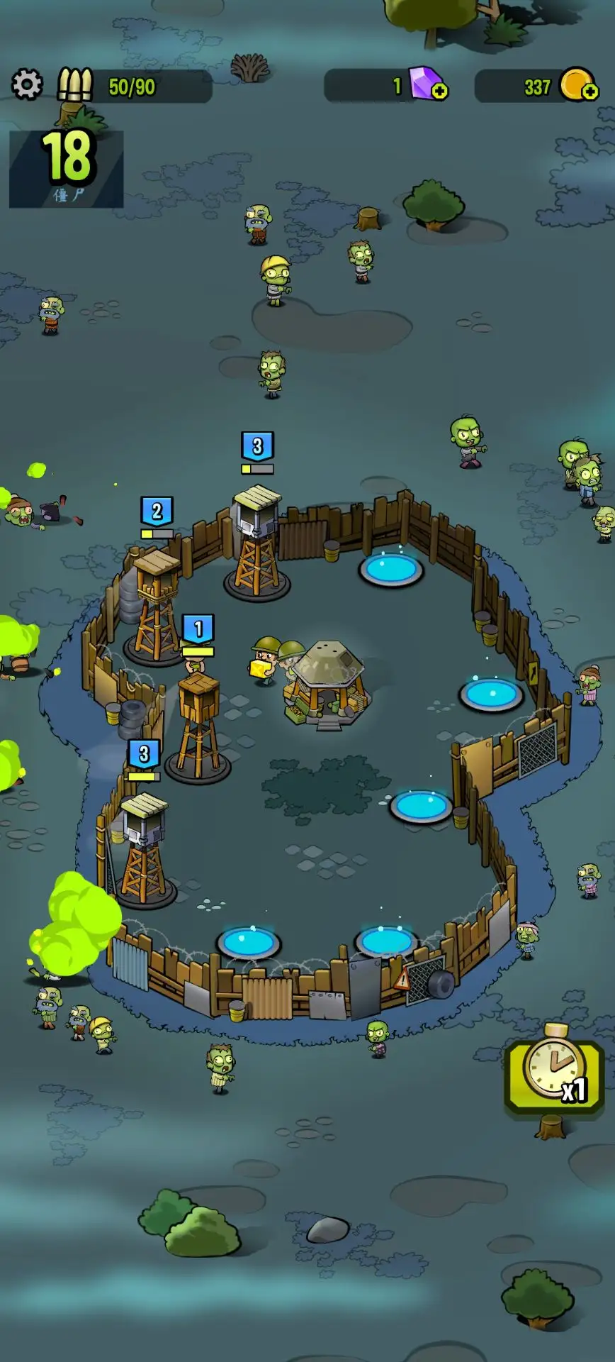 僵尸塔（内置作弊菜单）