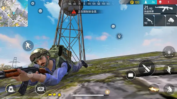 王牌突击队（内置菜单+高跳+锁头+爬行加速等）