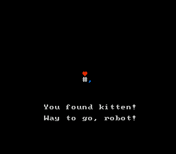 机器人找小猫咪