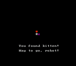 机器人找小猫咪