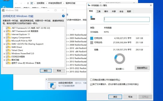 小修 Windows 10 LTSC_2019 17763.8280 轻度精简 二合一[1.54G](20260123)