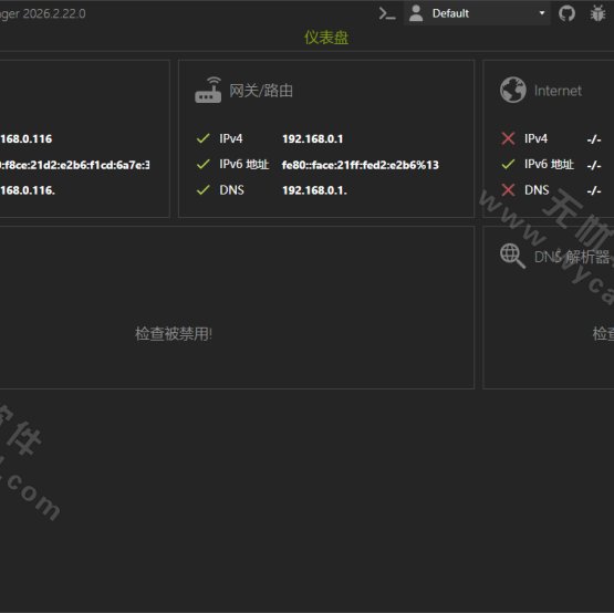 网络管理工具 | NETworkManager v2026.2.22.0 中文绿色版
